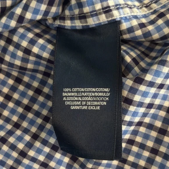 Polo Ralph Lauren Toddler Boy’s Navy Long Sleeve Button Down 4T - Picture 5 of 8